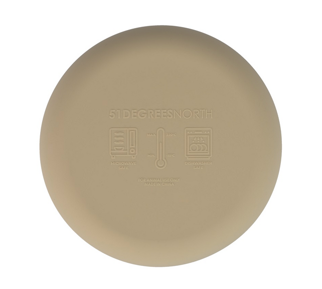 Sili Bowl Slow Feeder Sand 1400ml