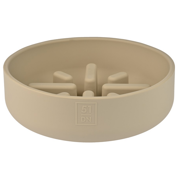 Sili Bowl Slow Feeder Sand 1400ml