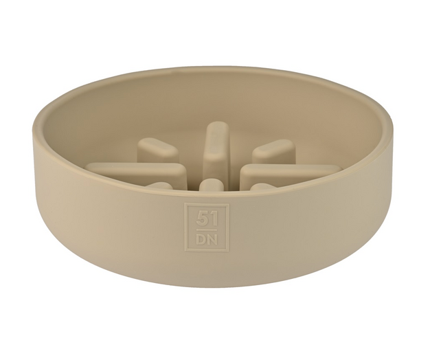 Sili Bowl Slow Feeder Sand 700ml