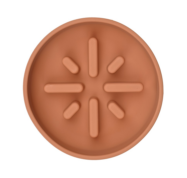 Sili Bowl Slow Feeder Terracotta 700ml