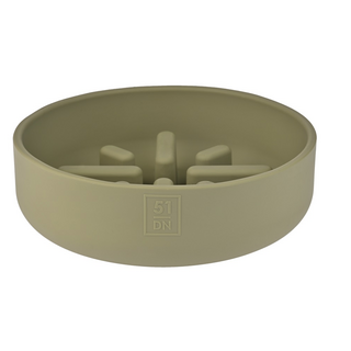Sili Bowl Slow Feeder Khaki 700ml