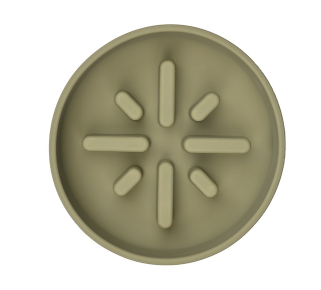 Sili Bowl Slow Feeder Khaki 700ml