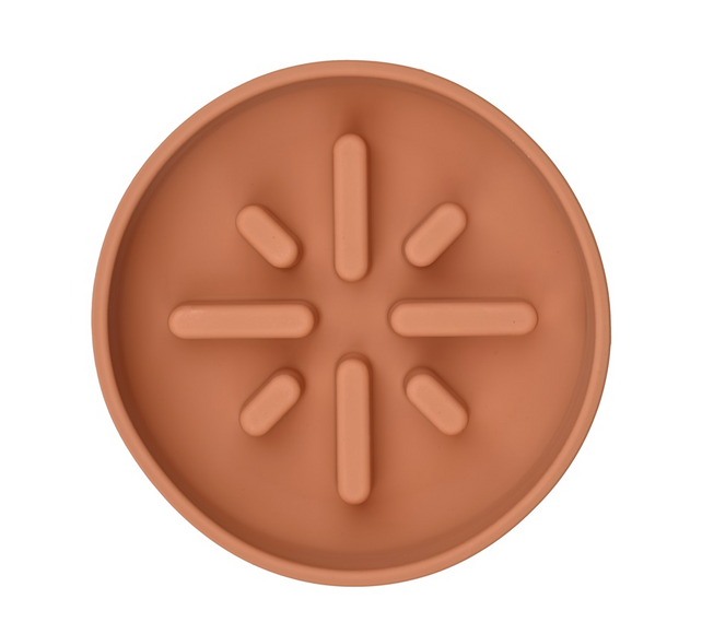 Sili Bowl Slow Feeder Terracotta 350ml