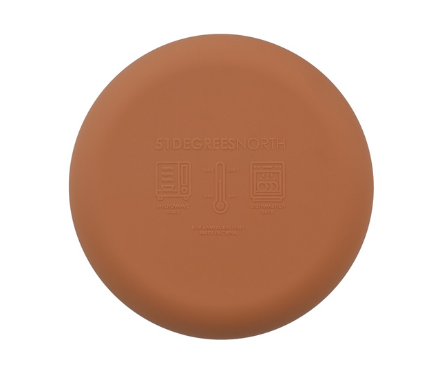 Sili Bowl Slow Feeder Terracotta 350ml