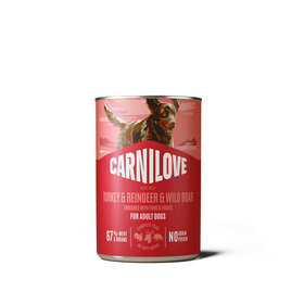 Can Turkey & Reindeer & Wild Boar 400 gram