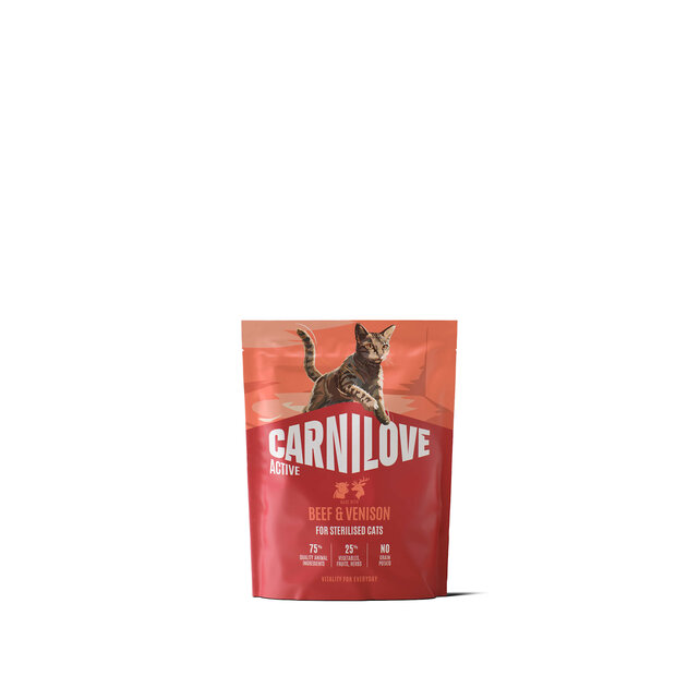 ACTIVE Cat Beef & Venison Sterilised Adult 400g