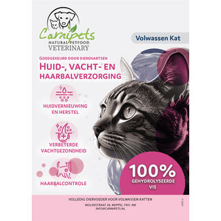 Veterinary Kat Huid-, Vacht- en Haarbalverzorging 1,5 kg