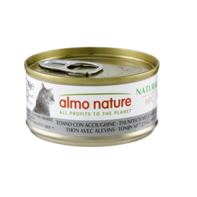 Blikvoeding Kat HFC Natural Tonijn met Ansjovis 70 gr