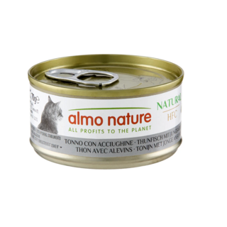 Blikvoeding Kat HFC Natural Tonijn met Ansjovis 70 gr