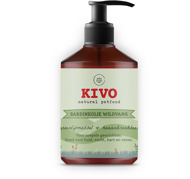 Sardineolie Met Groenlipmossel & Haaienkraakbeen 500ml
