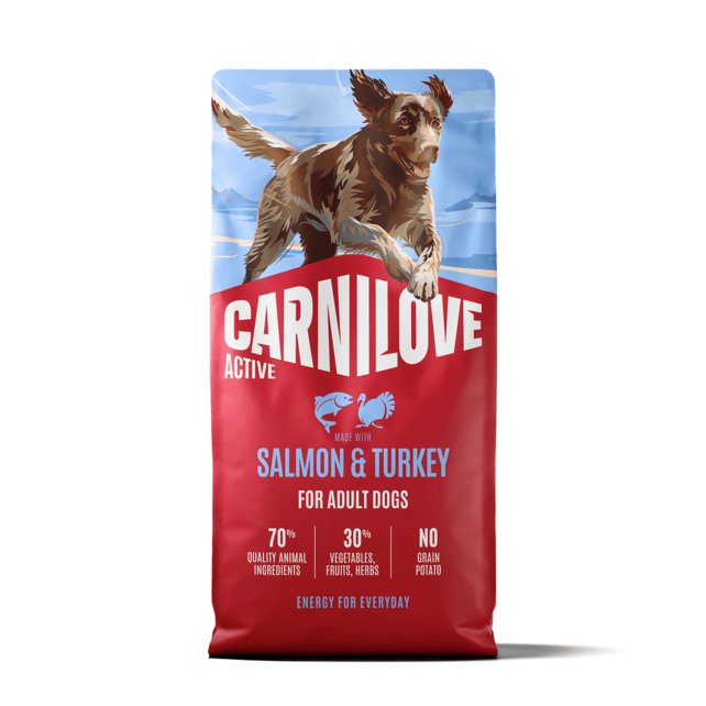 ACTIVE DOG Salmon & Turkey for Adult 12 kg