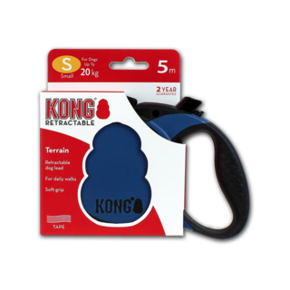 Retractable Leash - Terrain Blauw S