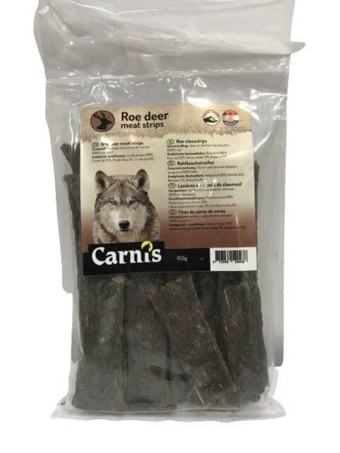 Vleesstrips Ree (deer) 150 gram