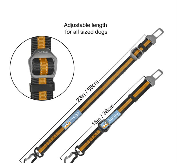 Direct to Seatbelt Swivel Tether - Blauw