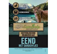 Connoisseur Cat Volwassen Eend met Sardientjes 5kg