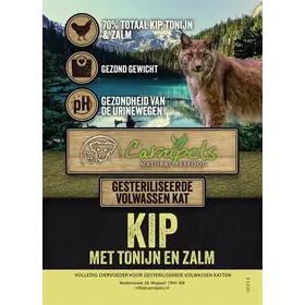 Connoisseur Cat Volwassen Kip-Tonijn-Zalm 5kg