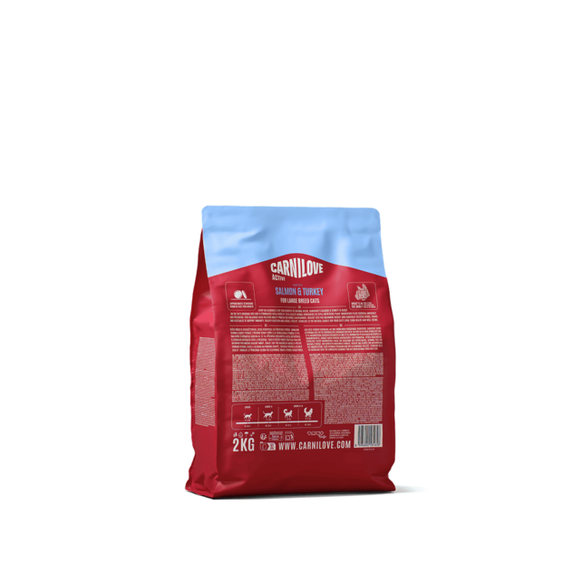 ACTIVE CAT Salmon & Turkey for Adult Large Breeds 400 gram