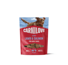 Jerky Lamb with Salmon Bar 100 gram