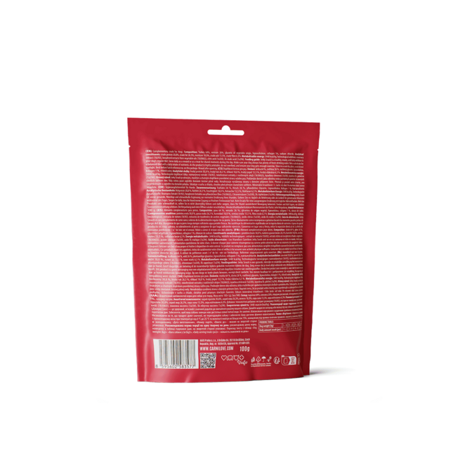 Jerky Turkey & Venison Bar 100 gram