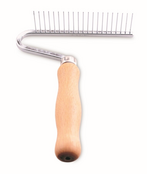 Harkje met houten greep, Grof