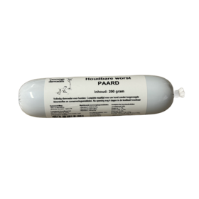Houdbare vleesworst Paard 200 gram