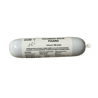 Houdbare vleesworst Paard 200 gram