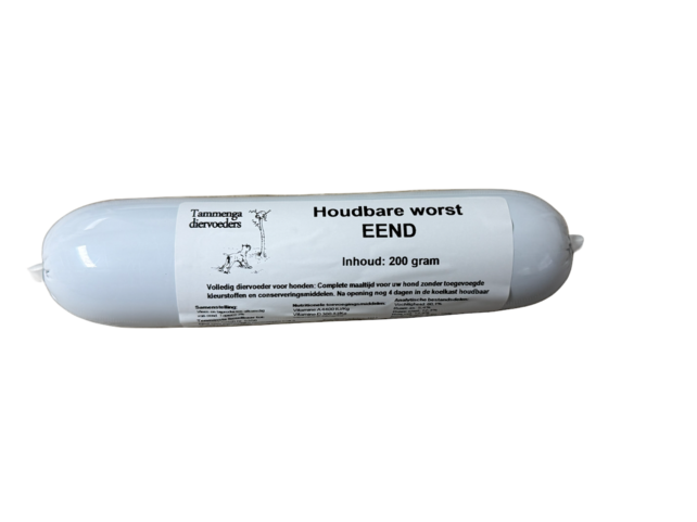 Houdbare vleesworst Eend 200 gram