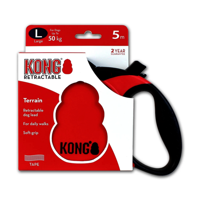 Retractable Leash - Terrain Rood L
