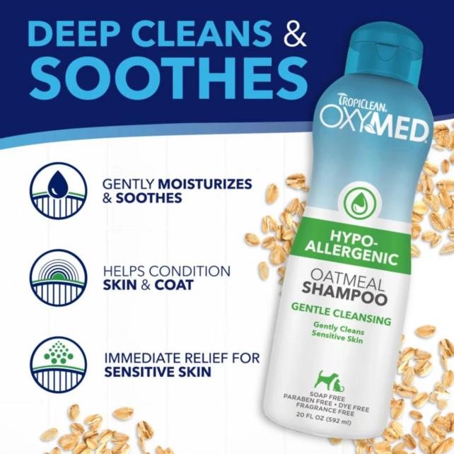 OxyMed HypoAllergenic Oatmeal Shampoo 355ml
