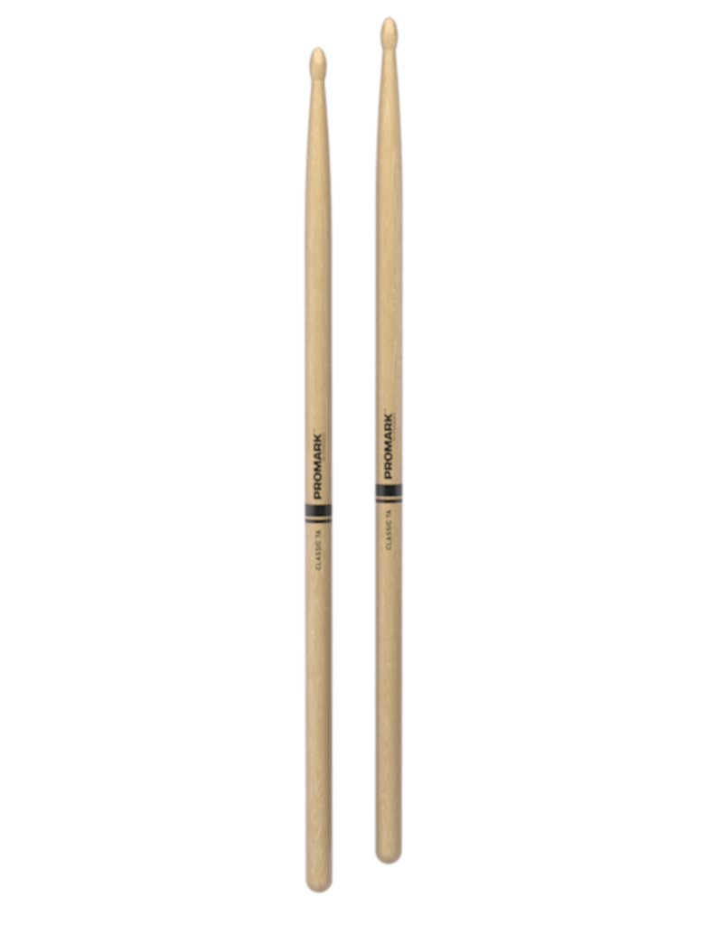 Promark Classic forward TX7AW 7A Hickory ovale houten tip Drumstokken