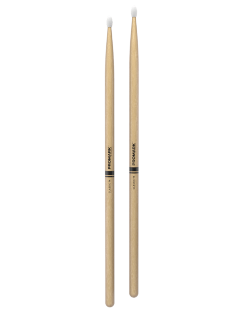 Promark Classic forward TX7AN 7A Hickory ovale nylon tip Drumstokken