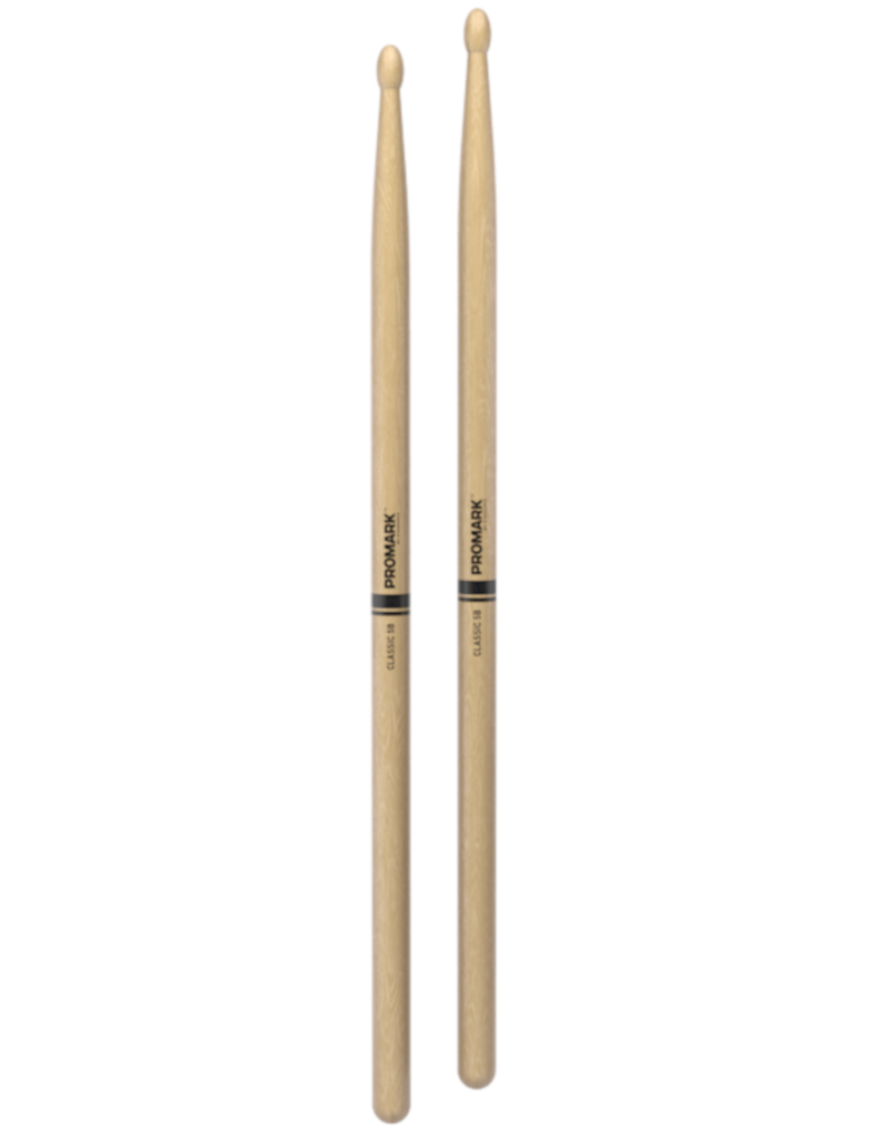 Promark Classic forward TX5BW 5B Hickory ovale houten tip Drumstokken