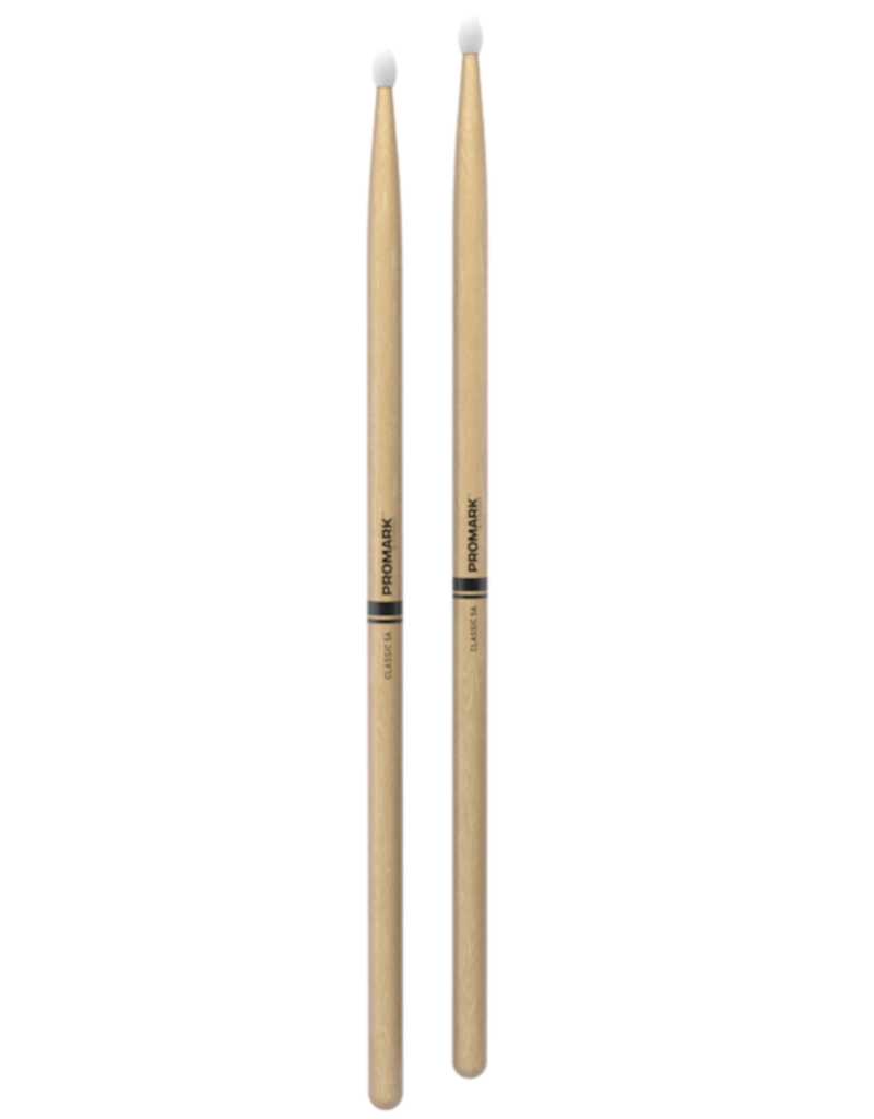 Promark Classic forward TX5AN 5A Hickory ovale nylon tip Drumstokken