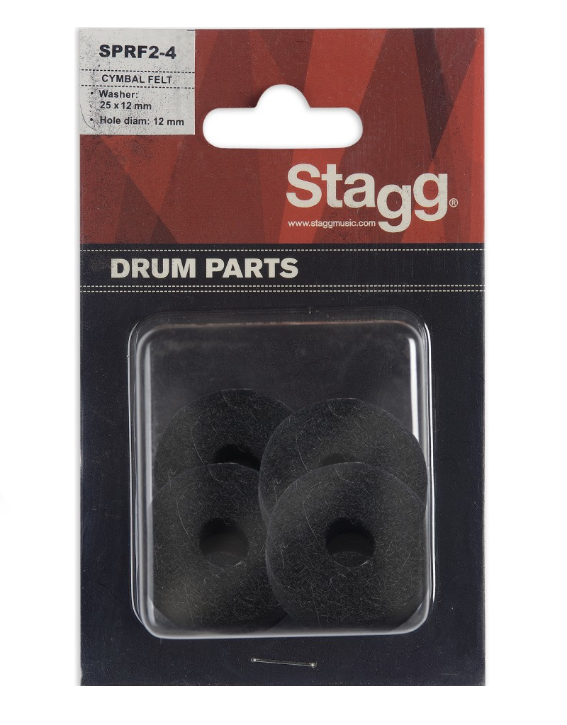 Stagg SPRF2-4 Bekkenvilt 25mm 4-pack