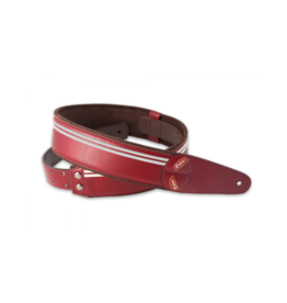 RightOn! Race red guitar strap