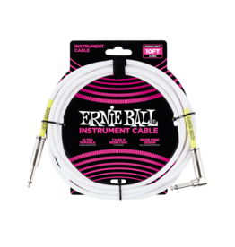 Ernie Ball Instrument cable 3 m (10FT) white