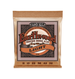 Ernie Ball Earthwood acoustic guitar strings 011-052