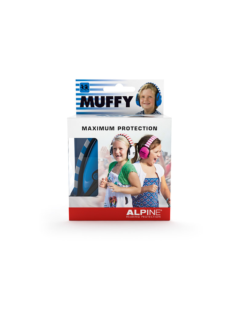 Alpine Muffy hearing protection blue