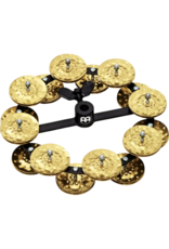 Meinl HTHH2B-BK Hi-hat double tambourine with brass jingles