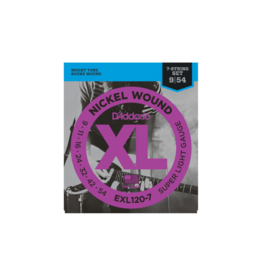 D'addario EXL120-7 Electric guitar strings 7-string 009-054