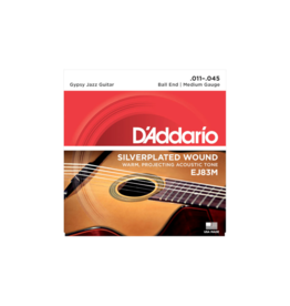 D'addario EJ83M Gypsy jazz gitaar snaren 011-045