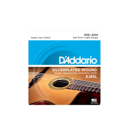 D'addario EJ83L Gypsy jazz guitar strings 010-044