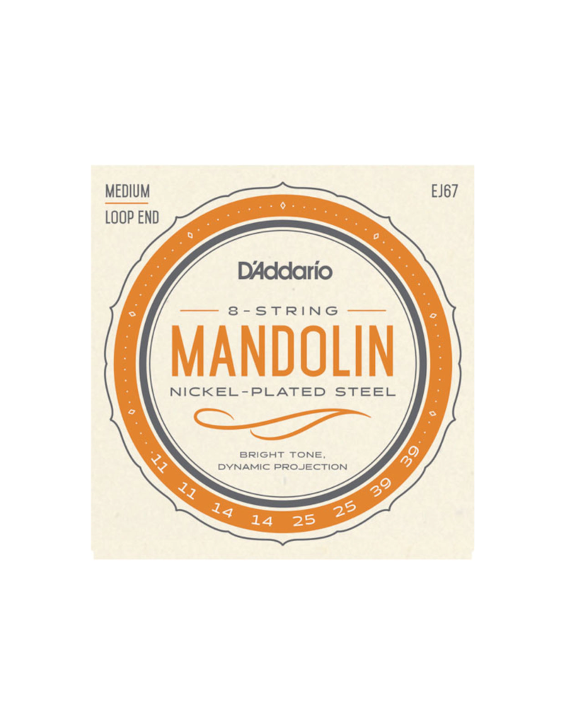 D'addario EJ67 Medium mandolin strings 011-039