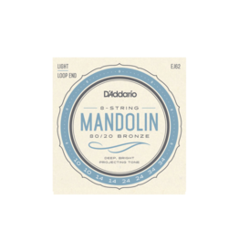 D'addario EJ62 Mandoline 80/20 Bronze 010-034