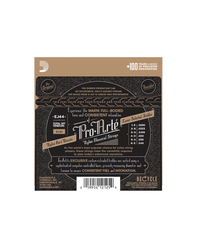 D'addario EJ44 Extra hard tension classical guitar strings