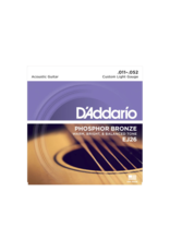 D'addario EJ26 Custom light akoestische gitaar snaren 011-052