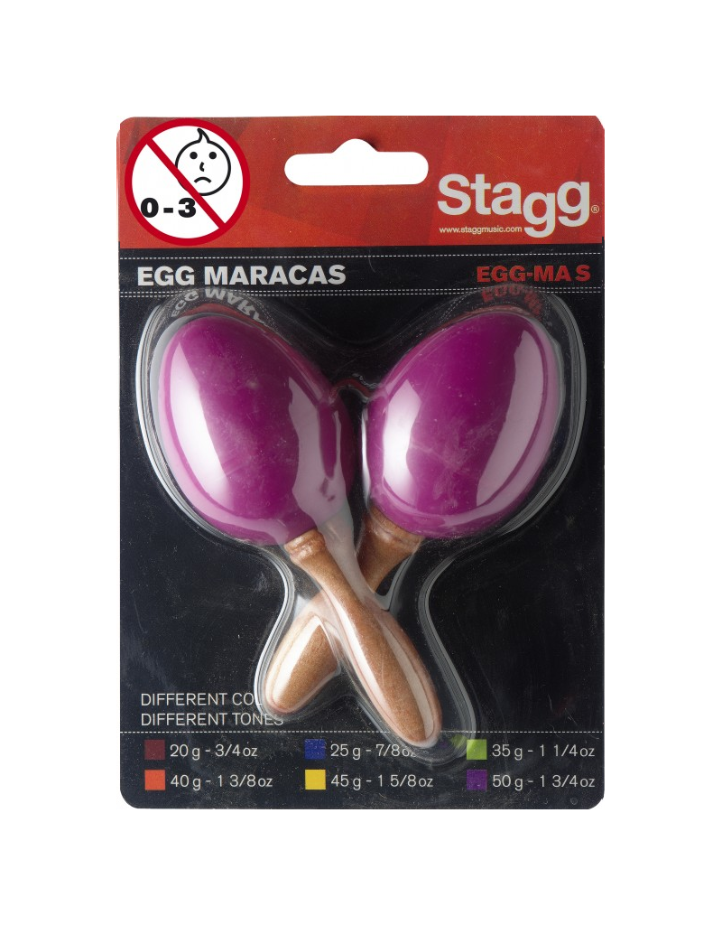 Stagg Egg maracas kort