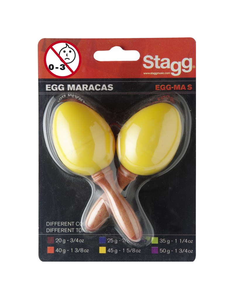 Stagg Egg maracas kort