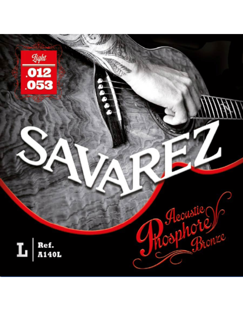 Savarez A140L Light acoustic guitar strings 012-053