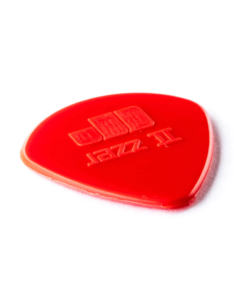 Dunlop Jazz II nylon gitaar plectrum rood